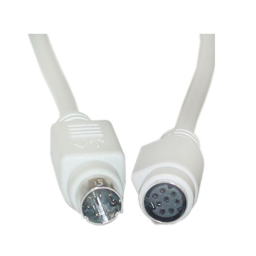 Apple Serial extension cable, MiniDin8 Male to MiniDin8 Female, 8 Conductors, 6 foot