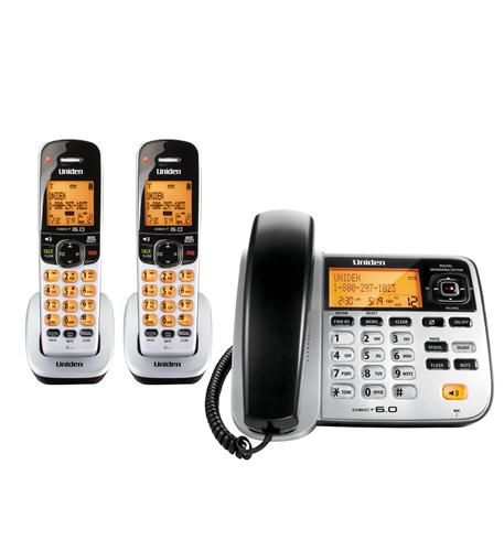 Uniden Corded Cordless with 2-Handsets