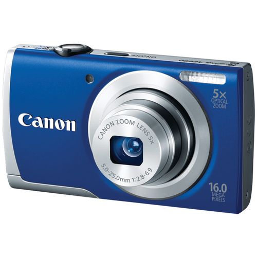 CANON 8160B001 16.0 Megapixel PowerShot(R) A2600 Digital Camera (Blue)
