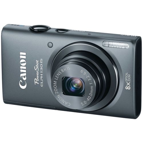 CANON 8191B001 16.0 Megapixel PowerShot(R) ELPH(R) 130 IS Digital Camera (Gray)