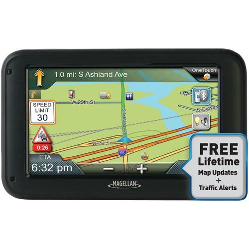 MAGELLAN RC5370SGLUC RoadMate(R) 5370TLMB 5"" Commercial Truck GPS Device with Free Lifetime Map & Traffic Updates