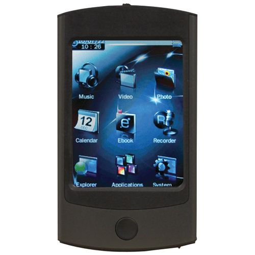 ECLIPSE ECLIPSE-2.8V-GM 4GB 2.8"" 2.8V MP4 Player (Gun Metal)