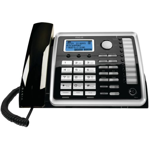 RCA 25260 2-Line Corded Expandable Desk Phone