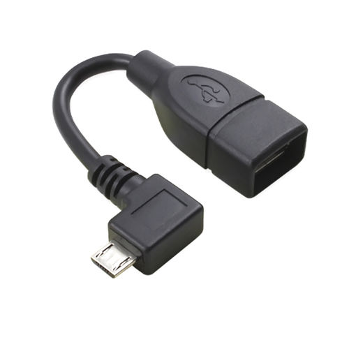 USB OTG Adapter, OTG USB Micro B Male to USB Type A Female, USB On The Go