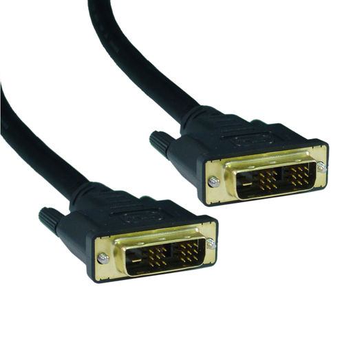 DVI-D Single Link Cable, DVI-D Male, 1 meter (3.3 foot)