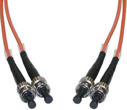 Fiber Optic Cable, ST / ST, Multimode, Duplex, 62.5 / 125, 5 meter (16.5 foot)