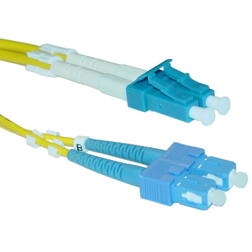 Fiber Optic Cable, LC / SC, Singlemode, Duplex, 9 / 125, 20 meter (65.6 foot)