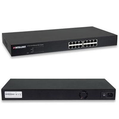 16-Port Fast Ethernet PoE