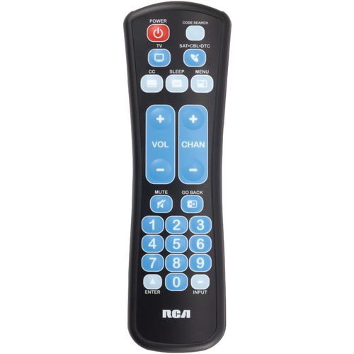 RCA RCRHM02BR 2-Device Universal Membrane Remote