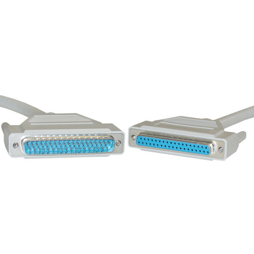 Serial Extension Cable, DB37 Male to DB37 Female, UL rated, 37 Conductor, 1:1, 3 foot