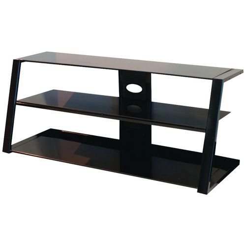 SYLVAN RIDGE UCP48SR20 48"" Metal & Black Glass TV Stand