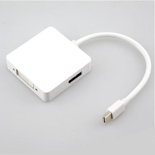 Mini DisplayPort DP Male to DP / DVI / HDMI Cable Adapter Convertor For Apple Macbook Pro Air