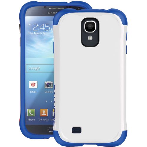 BALLISTIC AP1156-A045 Samsung(R) Galaxy S(R) IV Aspira Series Case (White/Imperial Blue)