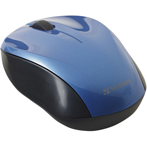 Nano Wireless Notebook Optical Mouse-Blue