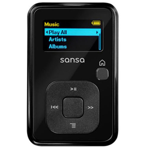 4GB Sansa Clip Plus Flash MP3 Player - Black