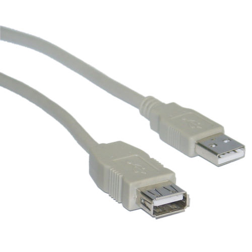 USB 2.0 Extension Cable, Type A Male to Type A Female, 10 foot