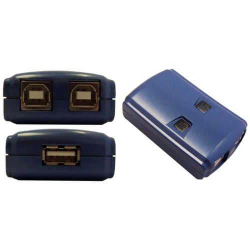 USB 2.0 Device Sharing Switch, 2 Computer To 1 USB Device