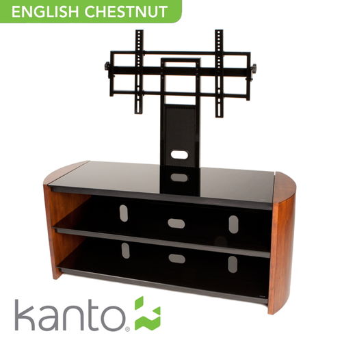 OASIS 50-inch TV Stand w/ Mounting Attachment (Chestnut)