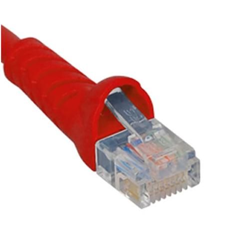PATCH CORD, CAT 5e, MOLDED BOOT, 25' RD