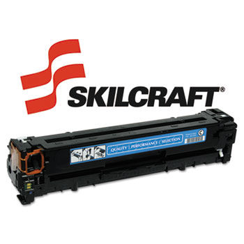 Remanufactured CB541A (125A) Toner, 1500 Page-Yield, Cyan
