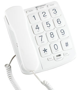 Big Button Speakerphone White