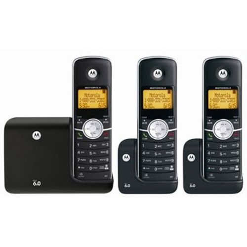 Motorola DECT 6.0 Cordless Phone with 3 Handsets