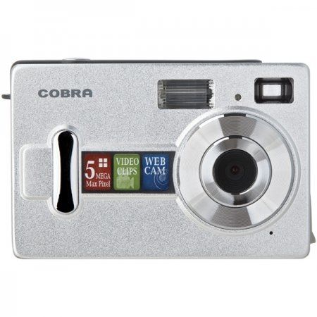 COBRA DIGITAL DC5200 5.0 Megapixel 2-in-1 Digital Camera