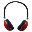 Sentry Retro High Performance Red Stereo Headphones Ipods Mp3