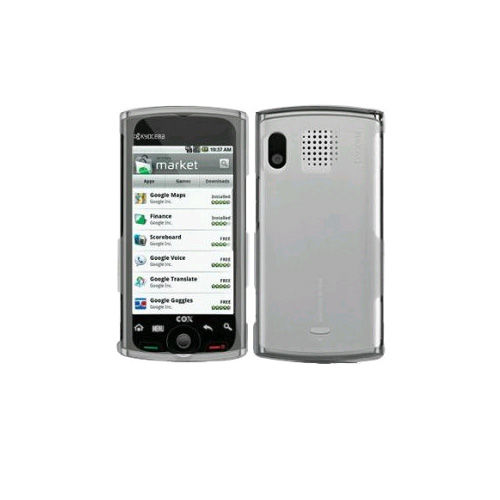 Snap-On Case for Sprint Kyocera Zio M6000, Sanyo Zio SCP-8600 - Clear