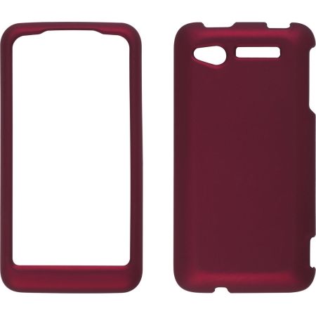 Wireless Solutions Soft Touch Snap-On Case for HTC Merge - Red