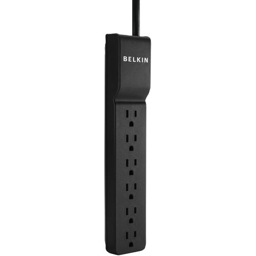 BELKIN BE106000-06R 6-Outlet Home/Office Surge Protector with Rotating Plug