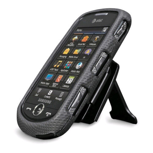 Body Glove Snap-On Case for Samsung Solstice II SGH-A817 with Clipstand - Black