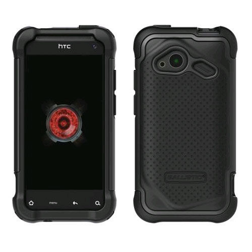 Ballistic Soft Gel Case for HTC Droid Incredible 4G LTE ADR6410 - Black