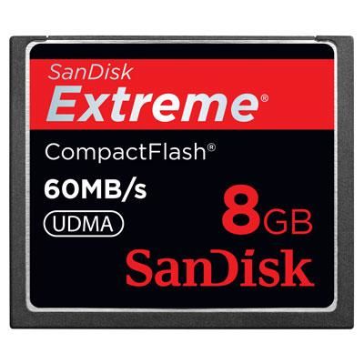 Extreme 8GB Compact Flash