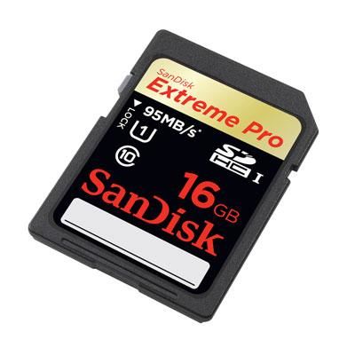 16GB Extreme Pro SD Card