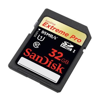32GB Extreme Pro SD Card