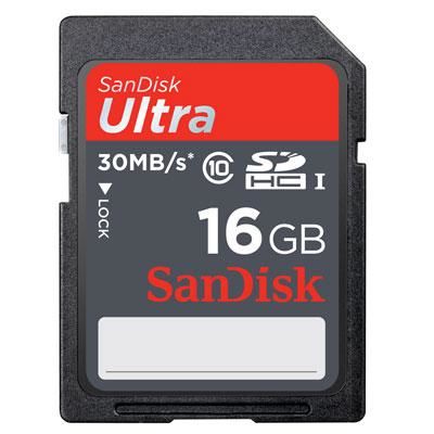 16GB Ultra SDHC Card