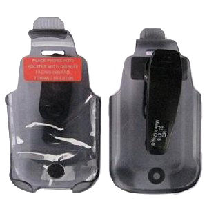 Verizon Belt Clip Holster for BlackBerry 9630 Tour, Bold 9650 - Translucent Black