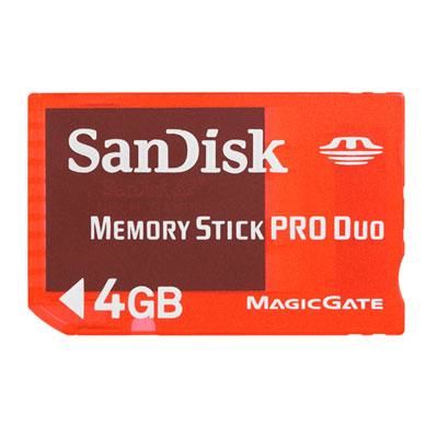 4GB Memory Stick Pro Duo