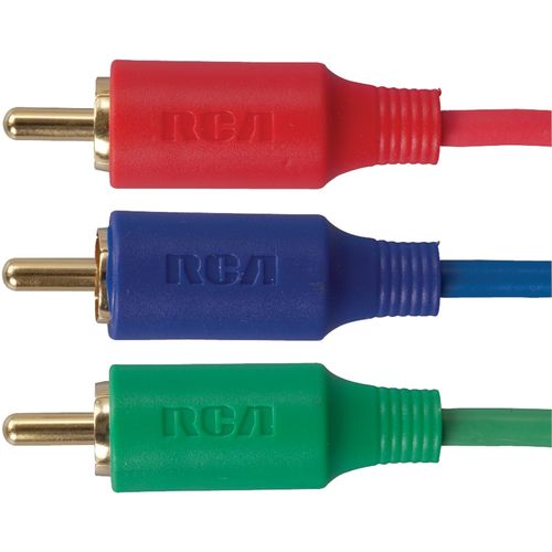 RCA VHC61R VH Series Component Video Cable, 6 ft