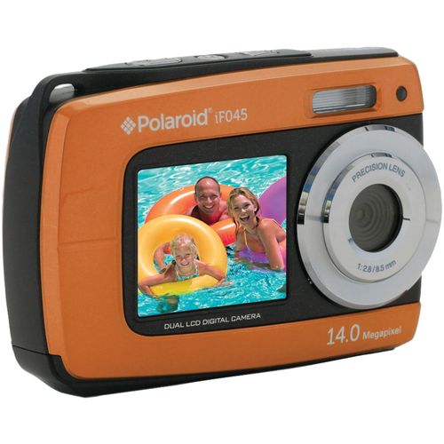 POLAROID IF045-ORG 14.1 Megapixel IF045 Digital Camera (Orange)