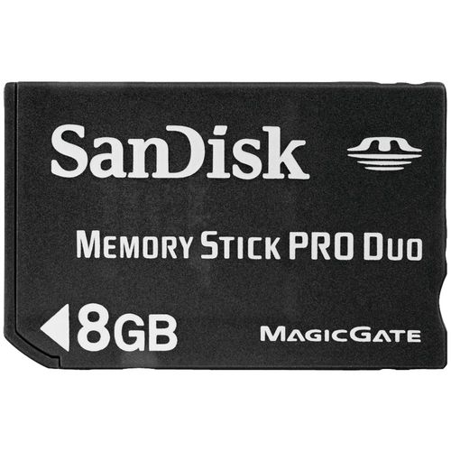 SANDISK SDMSPD-8192-A11 Memory Stick Pro Duo(TM) (8GB)