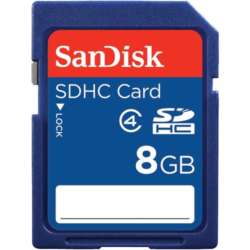 SANDISK SDSDB-008G-A46 SDHC(TM) Memory Card (8GB)