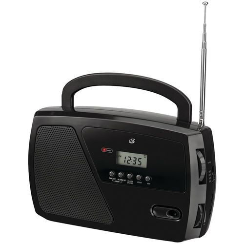 GPX R633B Shortwave AM/FM Radio with Bluetooth(R)
