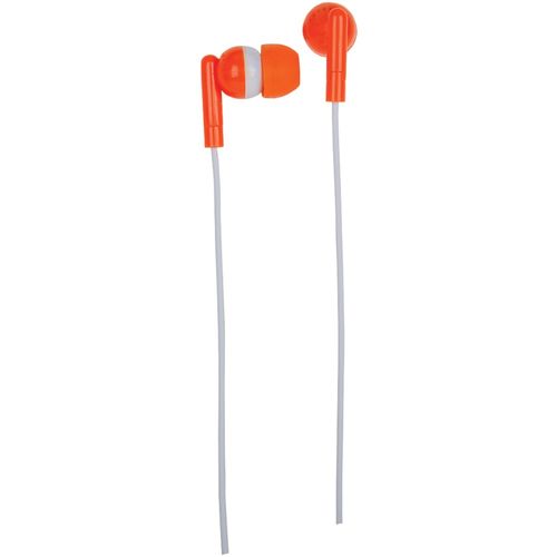 MANHATTAN 178273 Color Accents Earbuds (Chill Tangerine)