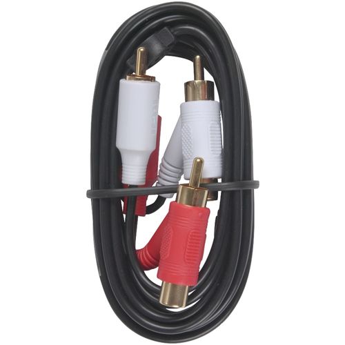 RCA AH96PBR Piggyback Stereo Audio Cable, 6 ft