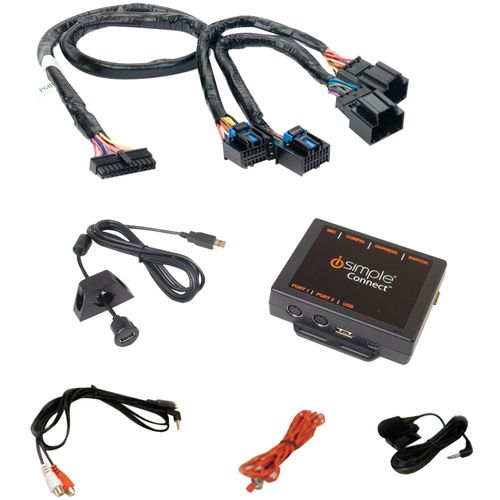ISIMPLE ISGM651 Factory Radio Interface for DROID(TM), iPad(R)/iPhone(R)/iPod(R) & Other Smartphones for Select GM(R) Vehicles