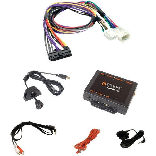 ISIMPLE ISTY651 Factory Radio Interface for DROID(TM), iPad(R)/iPhone(R)/iPod(R) & Other Smartphones for Select Toyota(R) Vehicles