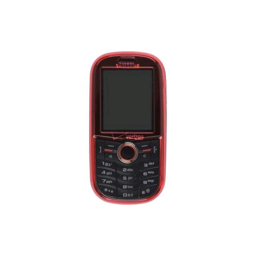 Two Piece Snap On Case for Samsung U450 Intensity, Red
