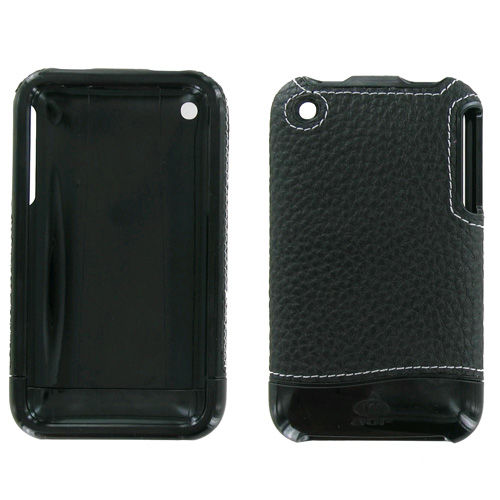 AGF Lambskin Case for Apple iPhone 3G / 3GS (Black)